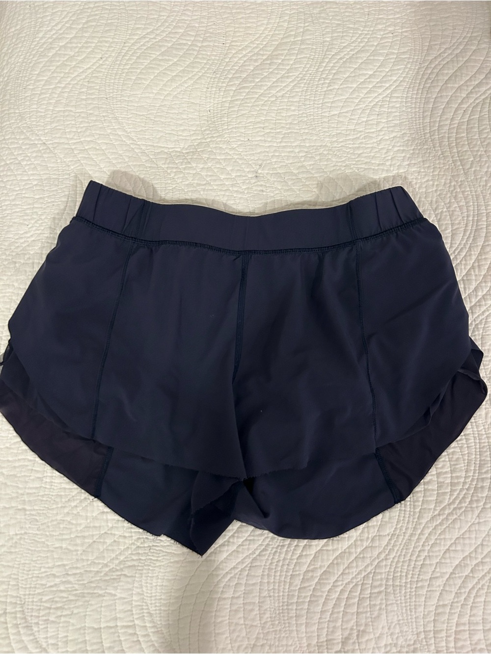 lululemon athletica Navy Layered Athletic Shorts